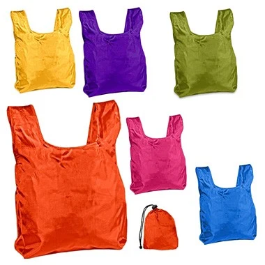 Fashion Color Shopping Bag with Drawstring Closure 1