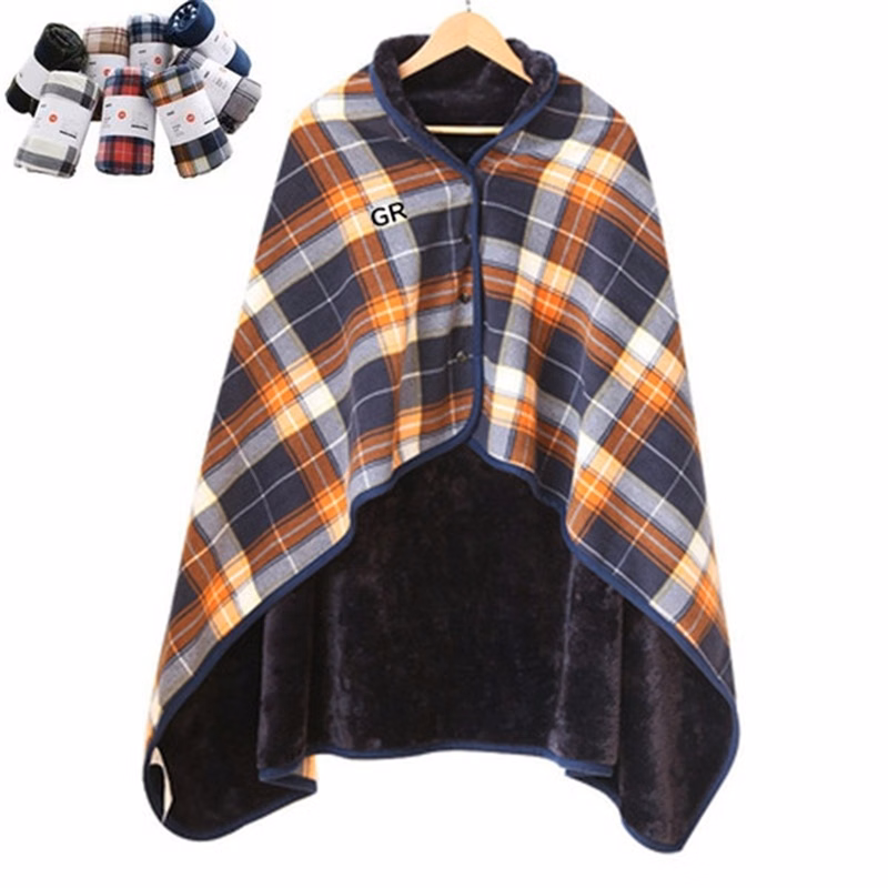 Women Office Blanket Flannel Shawl