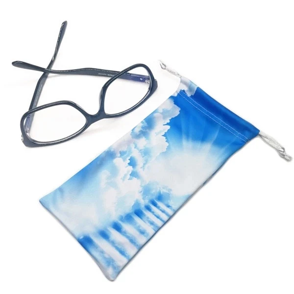 Full Color Microfiber Drawstring Pouch 1