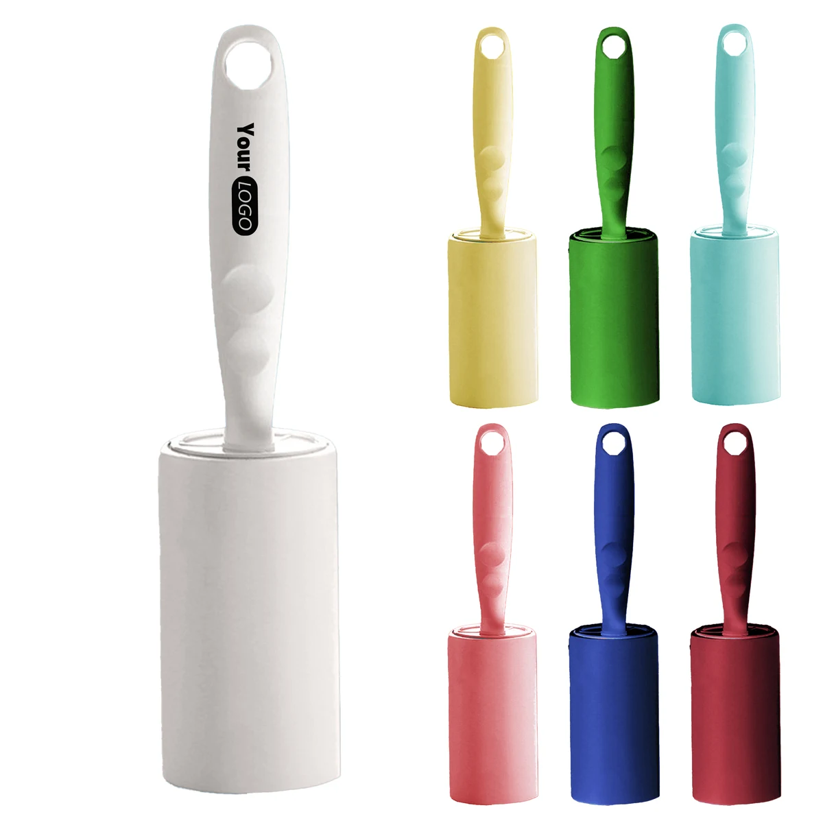 Plastic Efficient Mini Portable Lint Roller For Spotless Fabrics Anywhere 1
