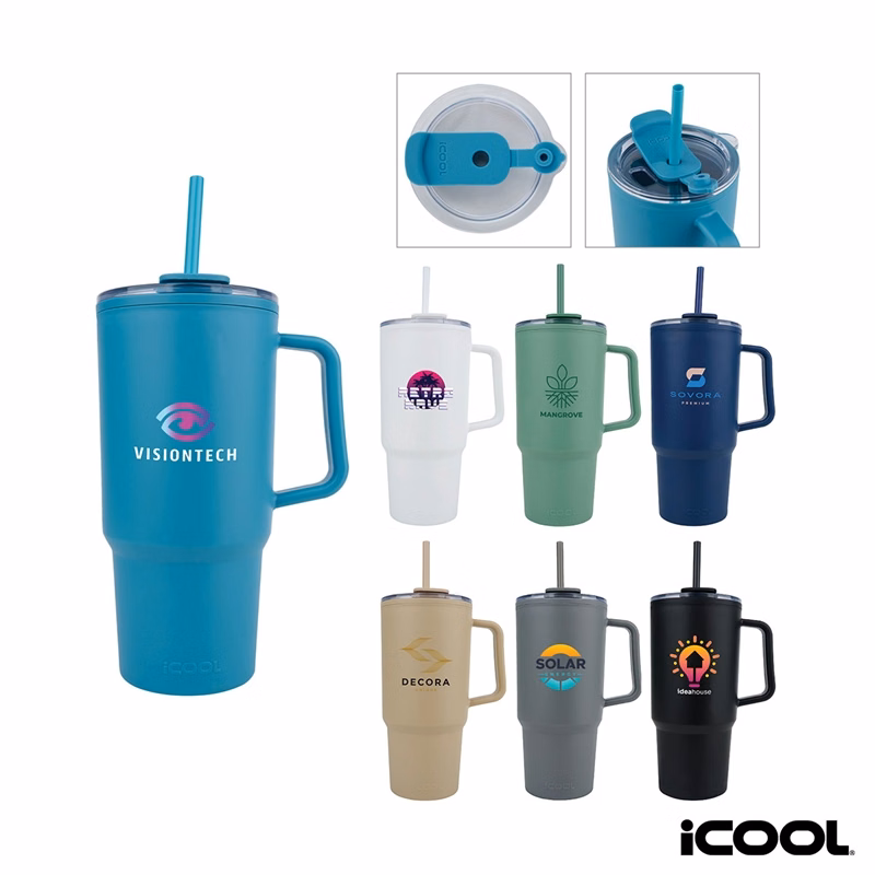 iCOOL® Ouray 30 oz. Double Wall Polypropylene Travel Tumbler