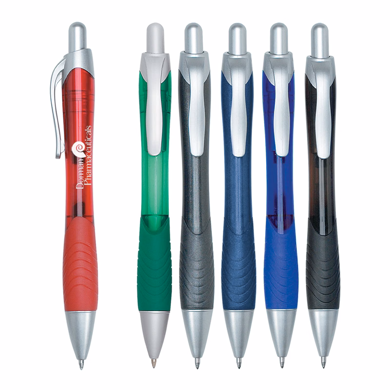 Rio Gel Pen With Contoured Rubber Grip