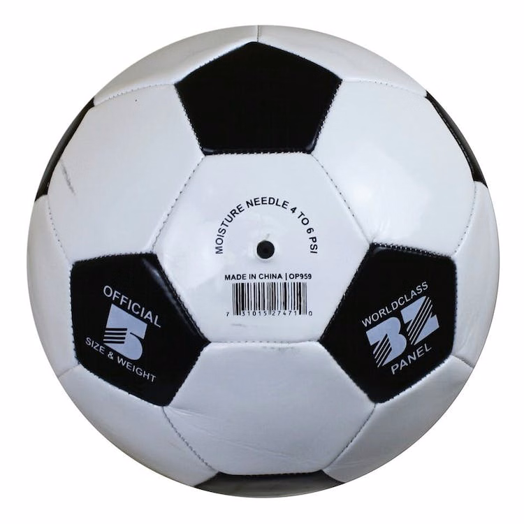 Soccer Balls - Black & White Size 5 8.5"