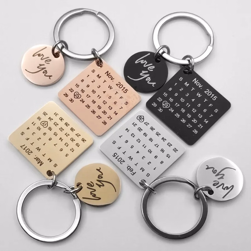 Charming Metal Keychain