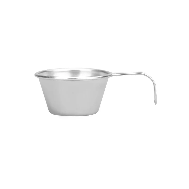 1Oz Stainless Steel Mini Shala Cup with Handle for Outdoors 1