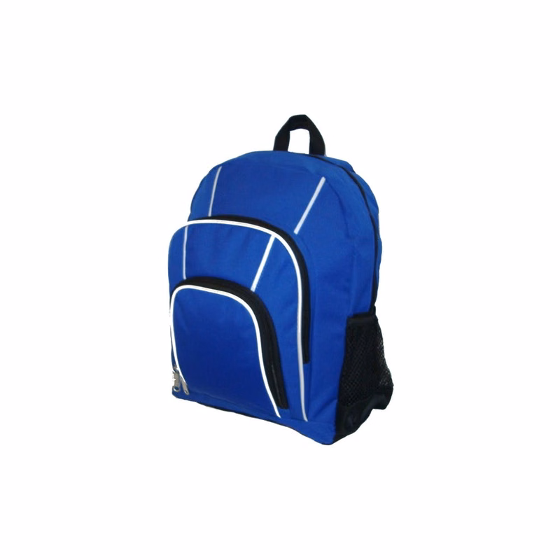16" Classic Backpacks - Blue Multi-pocket