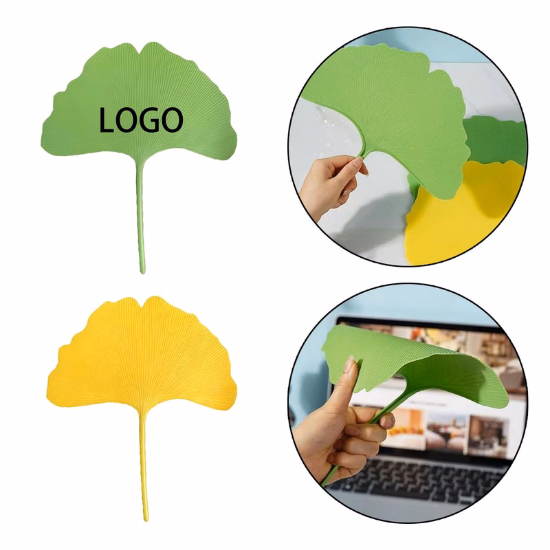 Portable Ginkgo Leaf Shaped Hand Fan