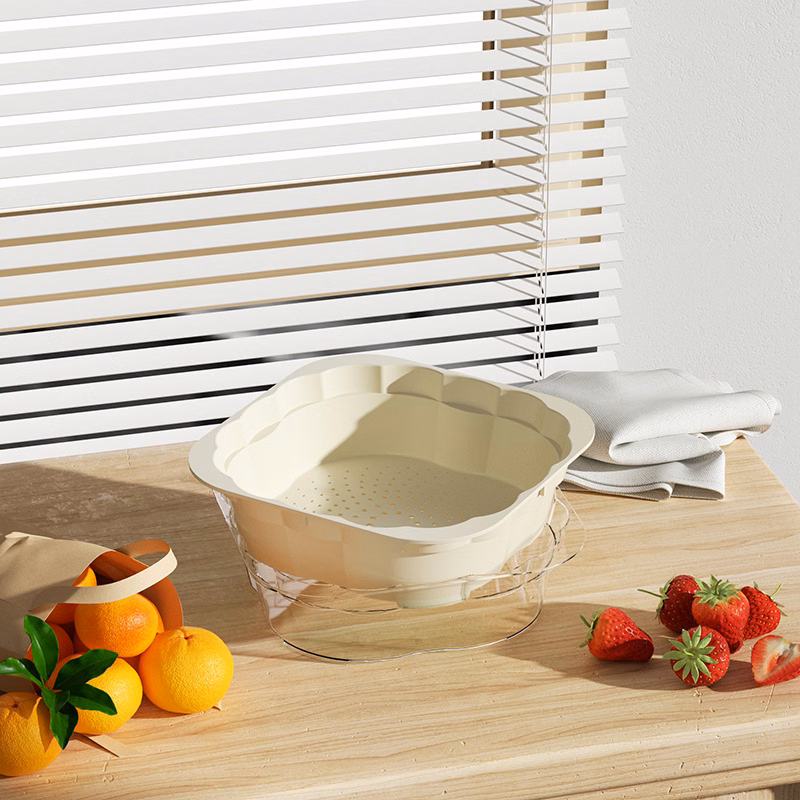 Double Layer Drain Basket