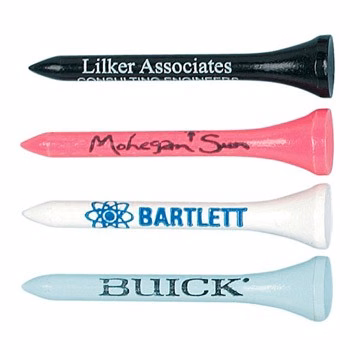 2 1/8" Pro Elite Golf Tees - Logo
