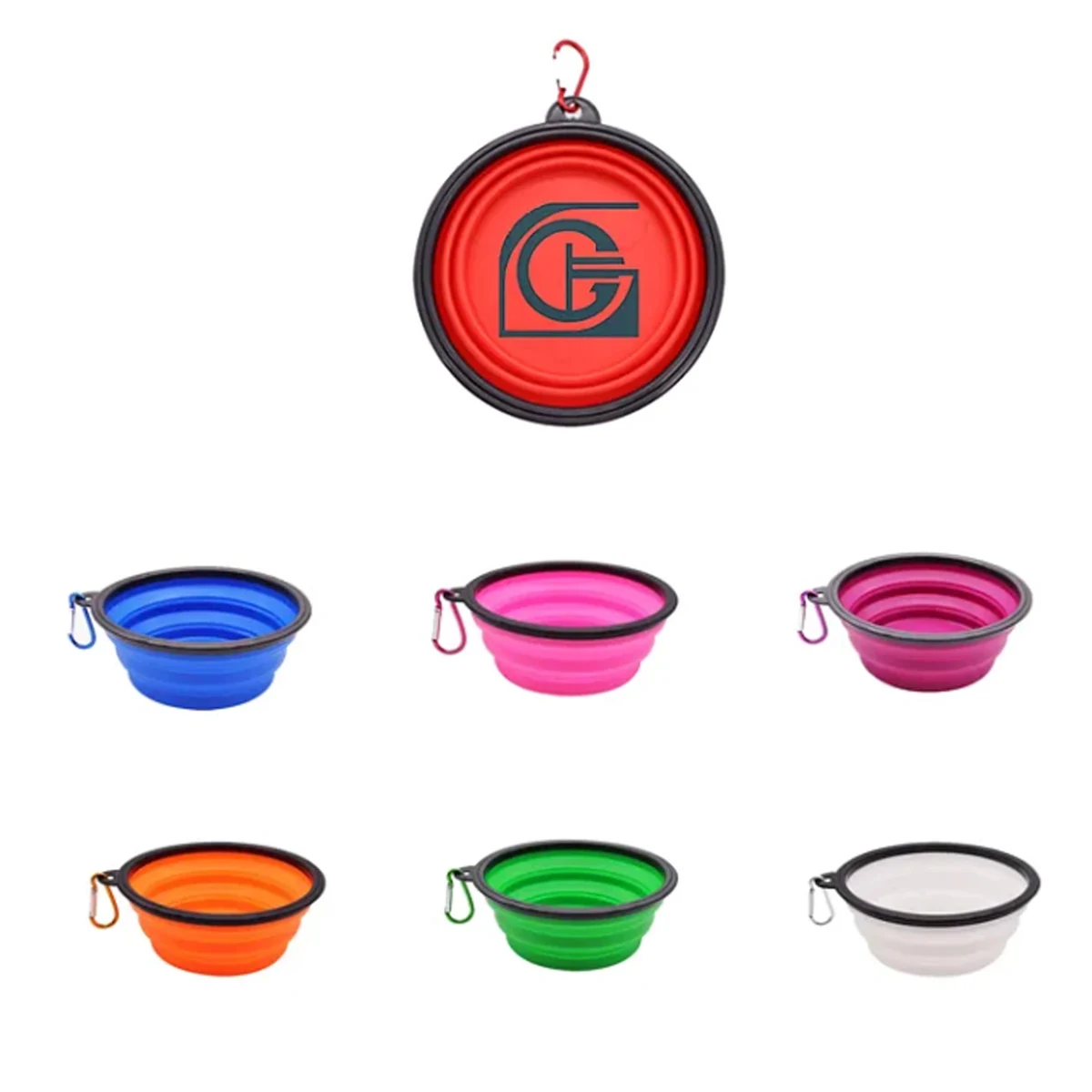 Foldable Silicone Dog Bowl 1