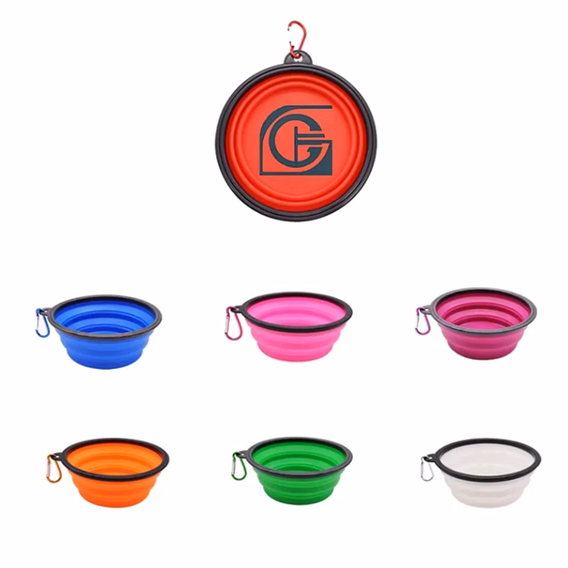 Foldable Silicone Dog Bowl