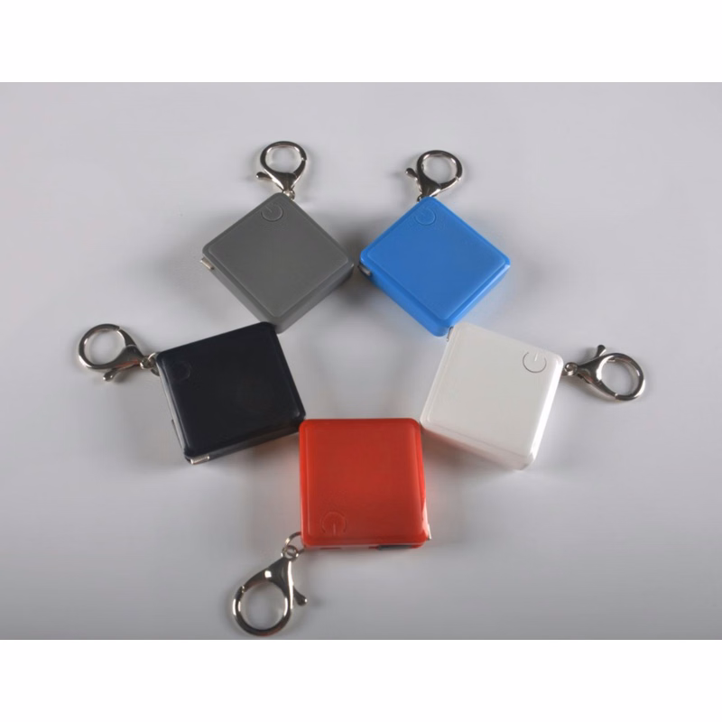 Mini Key Chain Power Bank w/ 2 in 1 Cable