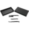 Modena Black Cheese & Serving Set 1