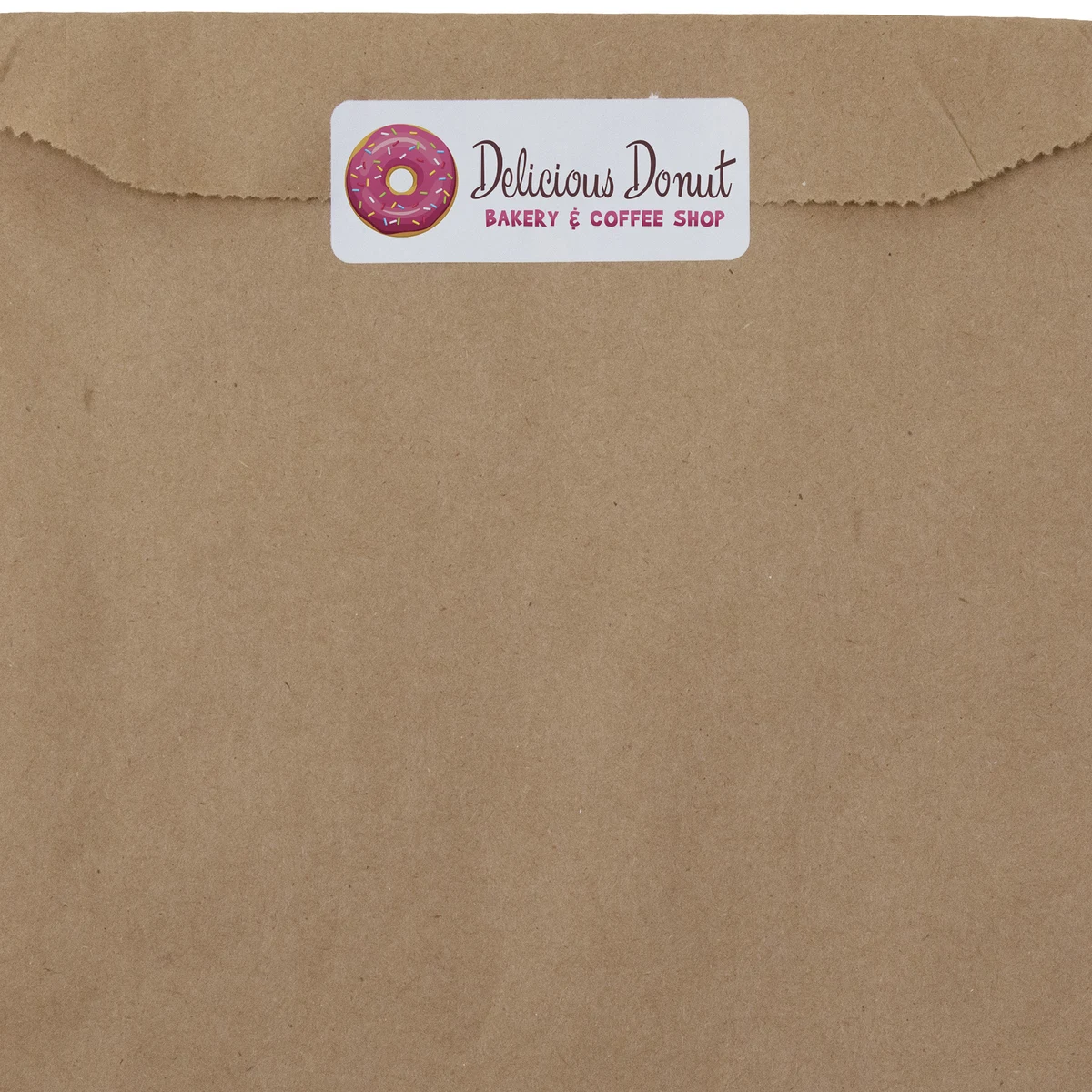 2 5/8 W x 1 H - Adhesive Label - Direct Print 1