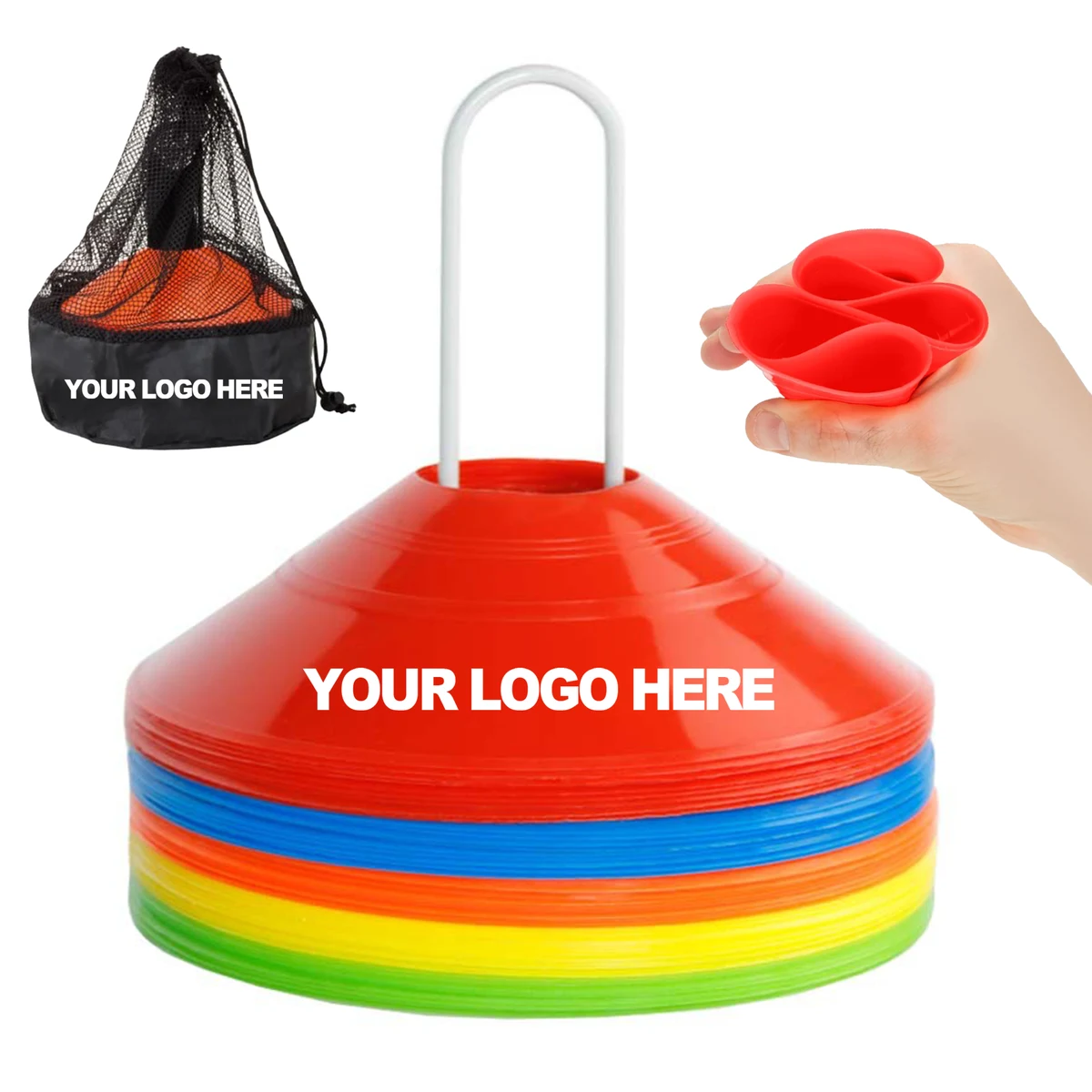 Soccer Disc Cones for Training 1