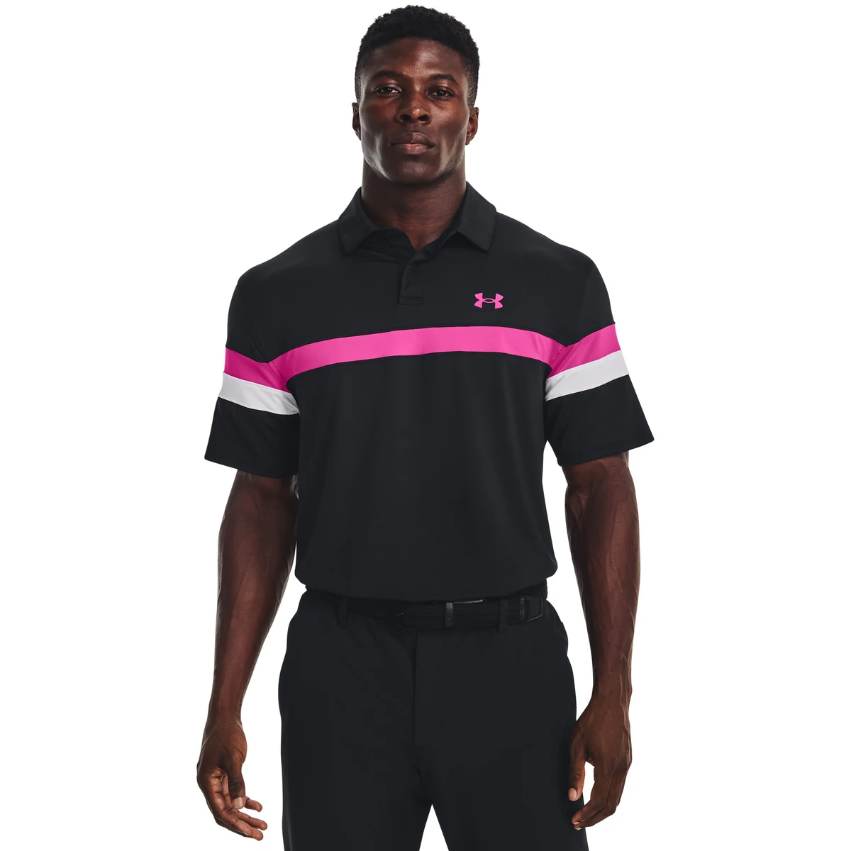 Men's UA Tee To Green Colorblock Polo 1