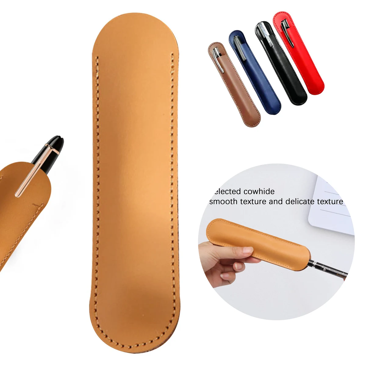 Leather Fountain Pen Sleeve 1
