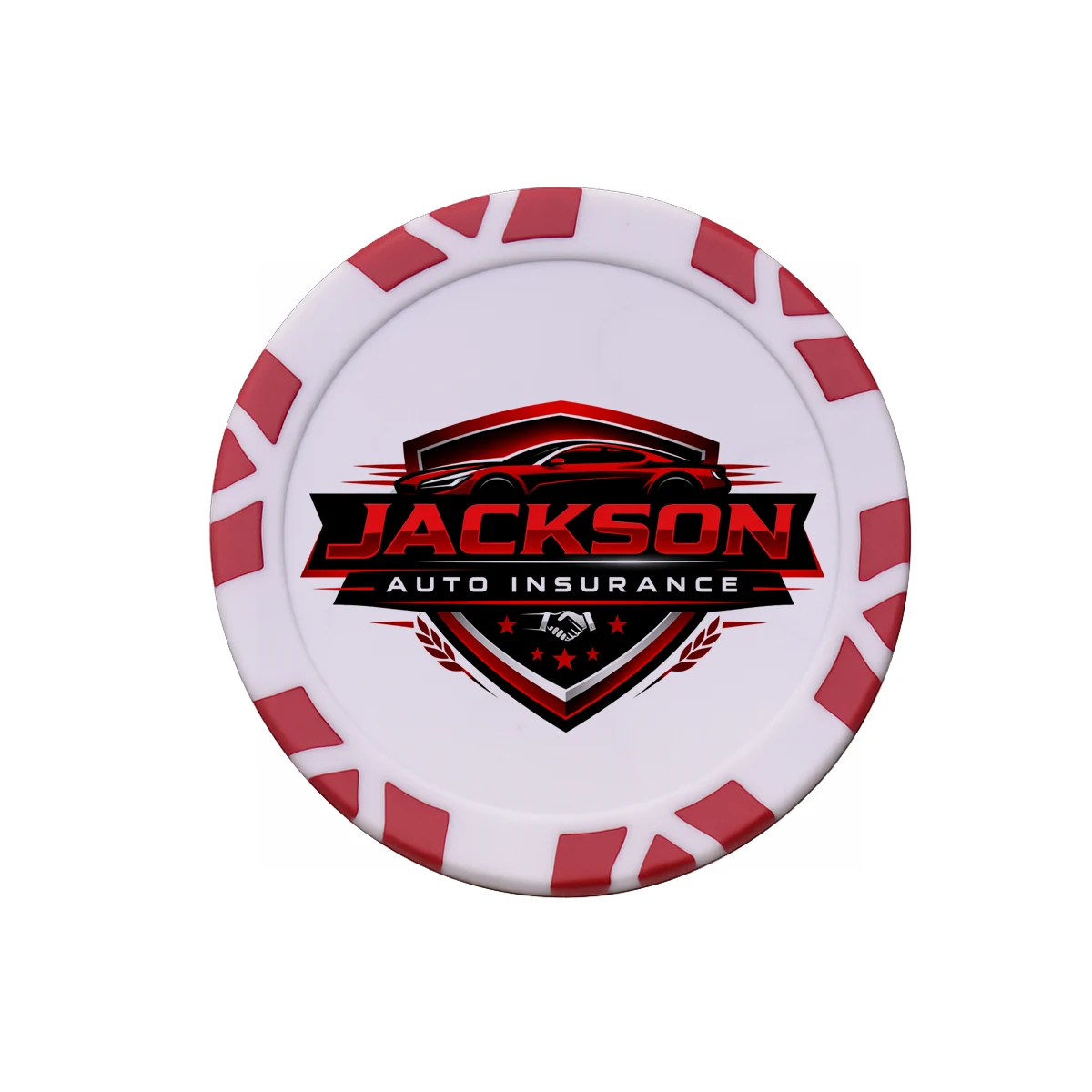 Mini Poker Chip Ball Marker 1