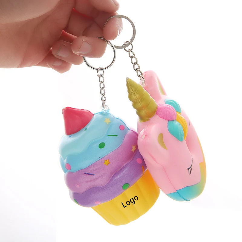 2 in 1 Ice Cream Keychain and Stress Reliever 1