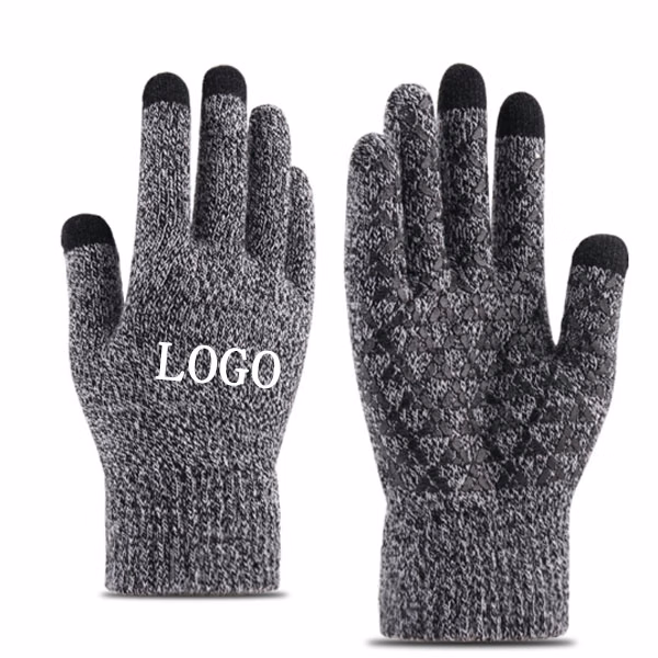 Anti Slip Touch Screen Winter Gloves