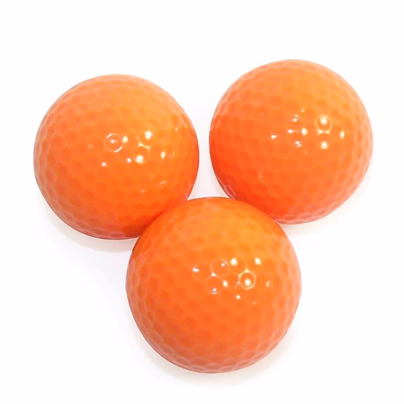 Orange Color Golf Balls