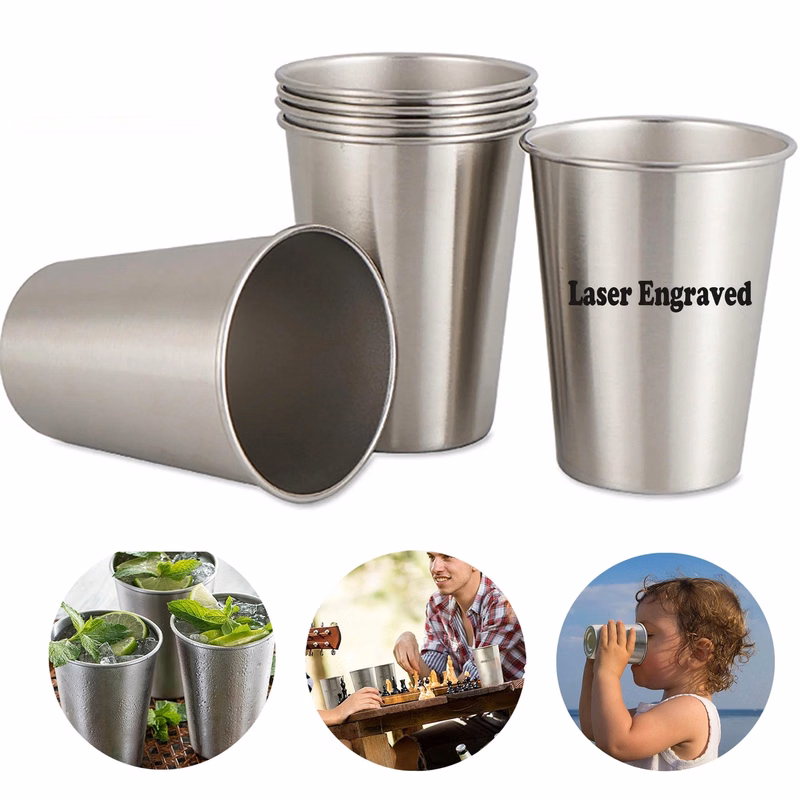 12 Oz  Stainless Steel Pint Cup