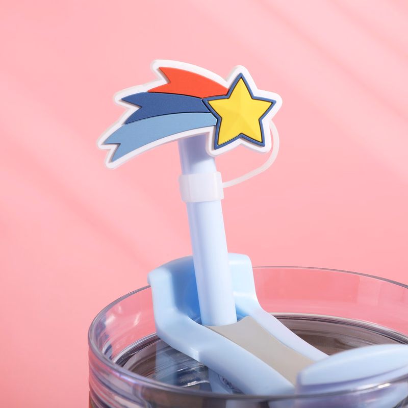 2" PVC Straw Topper
