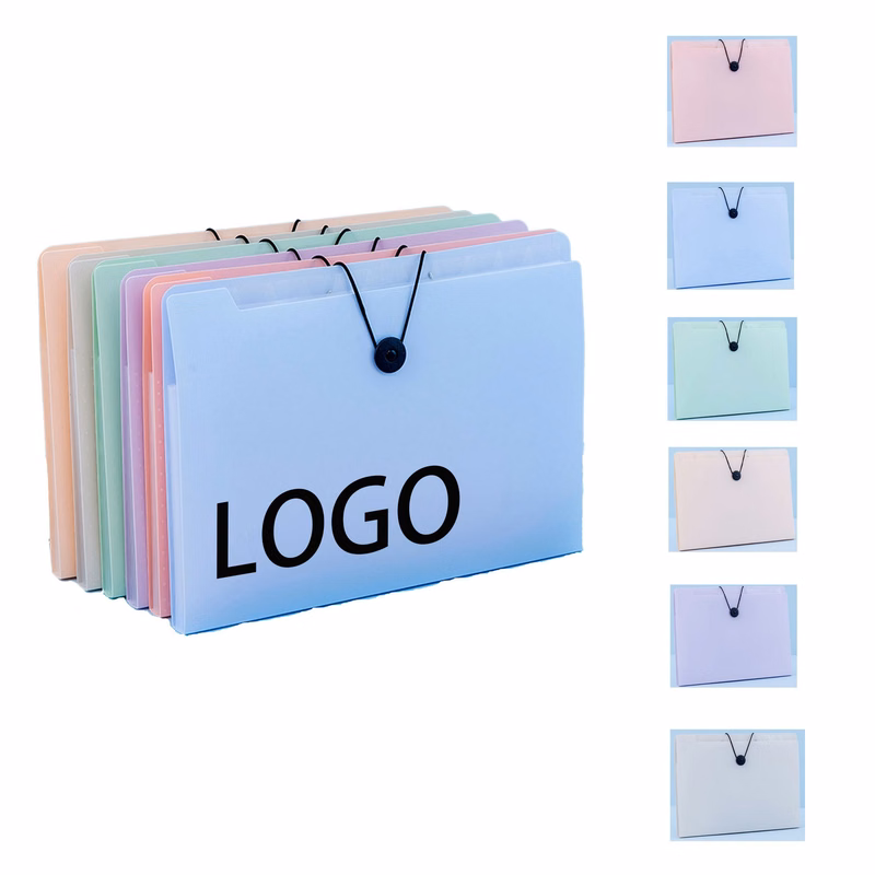 Expanding File Folder with 5 Pockets