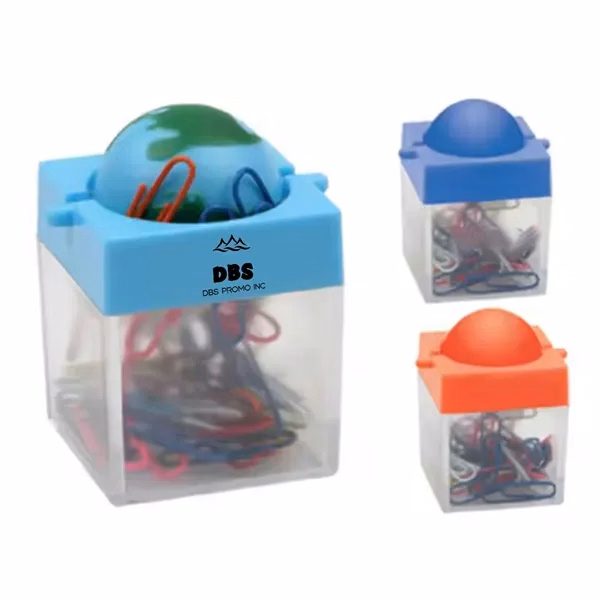 Magnetic Paper Clips Box Case Storage