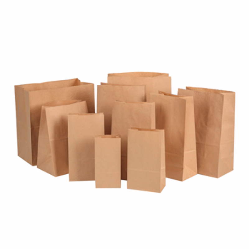 Customizable Eco-friendly Kraft Paper Gift Bag Of Various Sizes