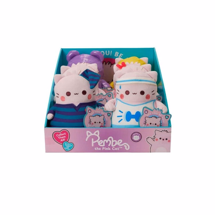 Pembe the Pink Cat Assorted -7.5"