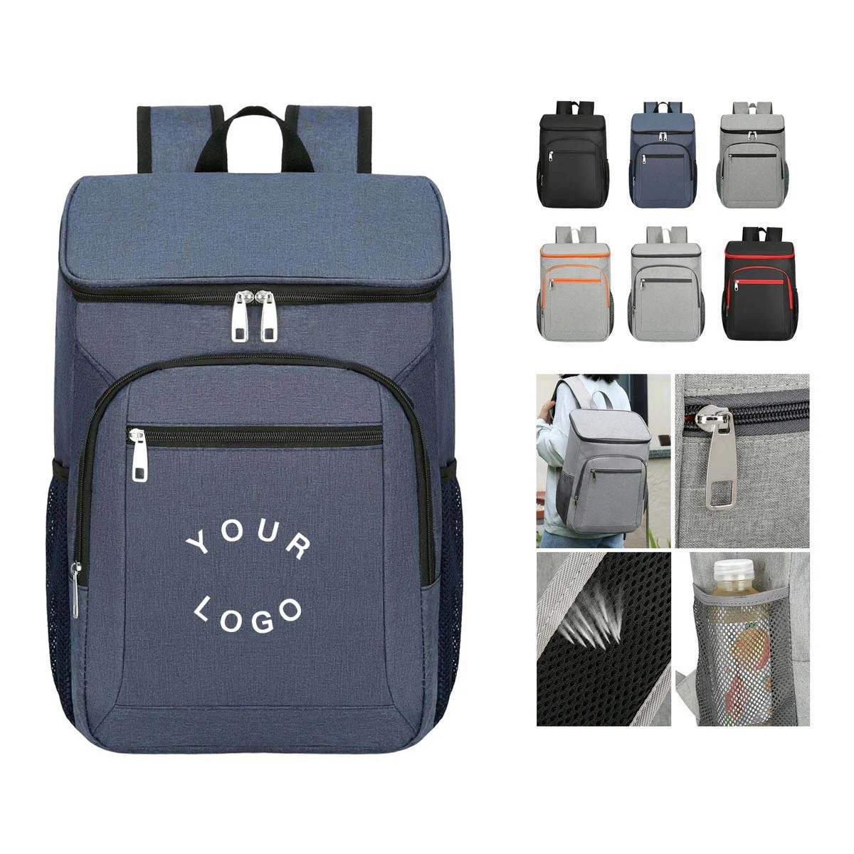 Insulated Backpack for Food and Drink Storage 1