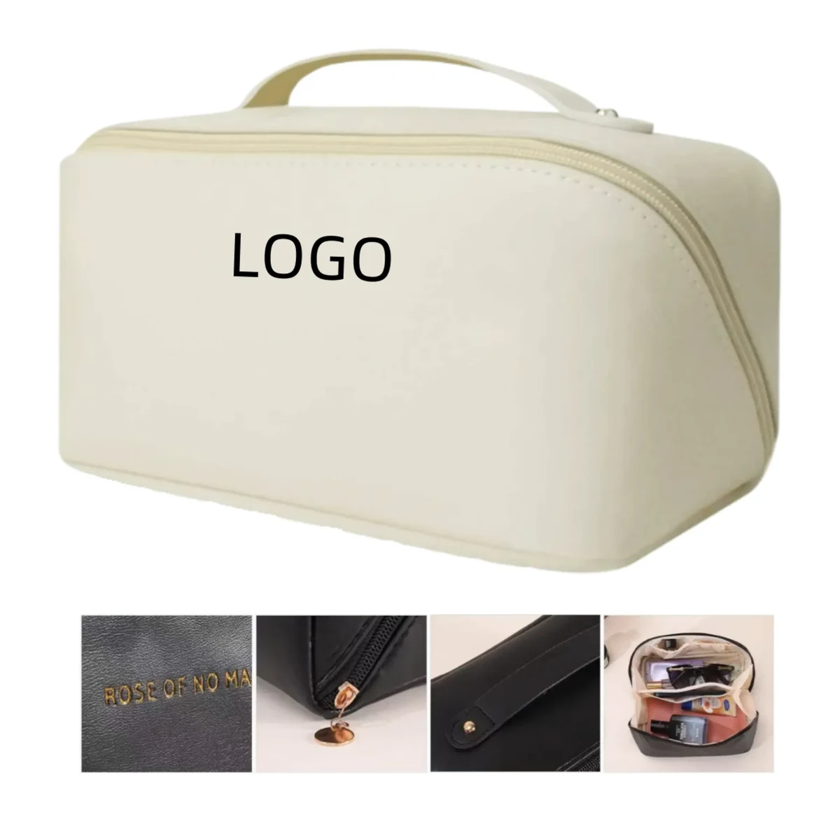 Large-Capacity PU Cosmetic Bag 1