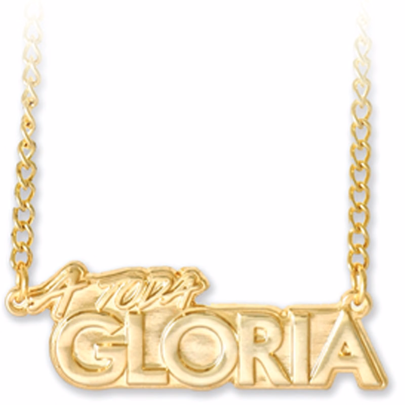 Die Struck Necklace - Up To 1-1/2"