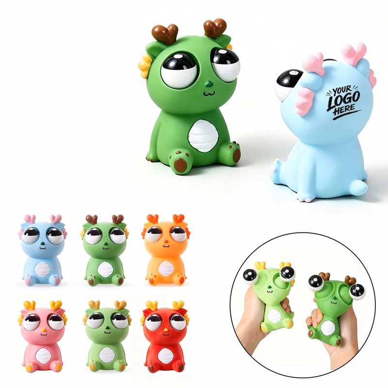 Bug-Eyed Dragon Squeeze Stress Reliever