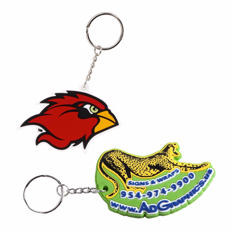 3" PVC Keychain (2D)