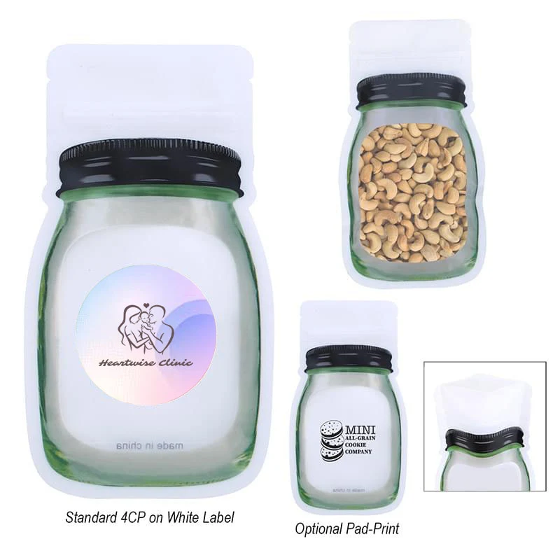3.8 Oz. Reusable Storage Bag - Pistachios 1