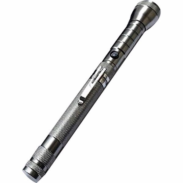 Magnetic 3 LED Telescopic Flashlight