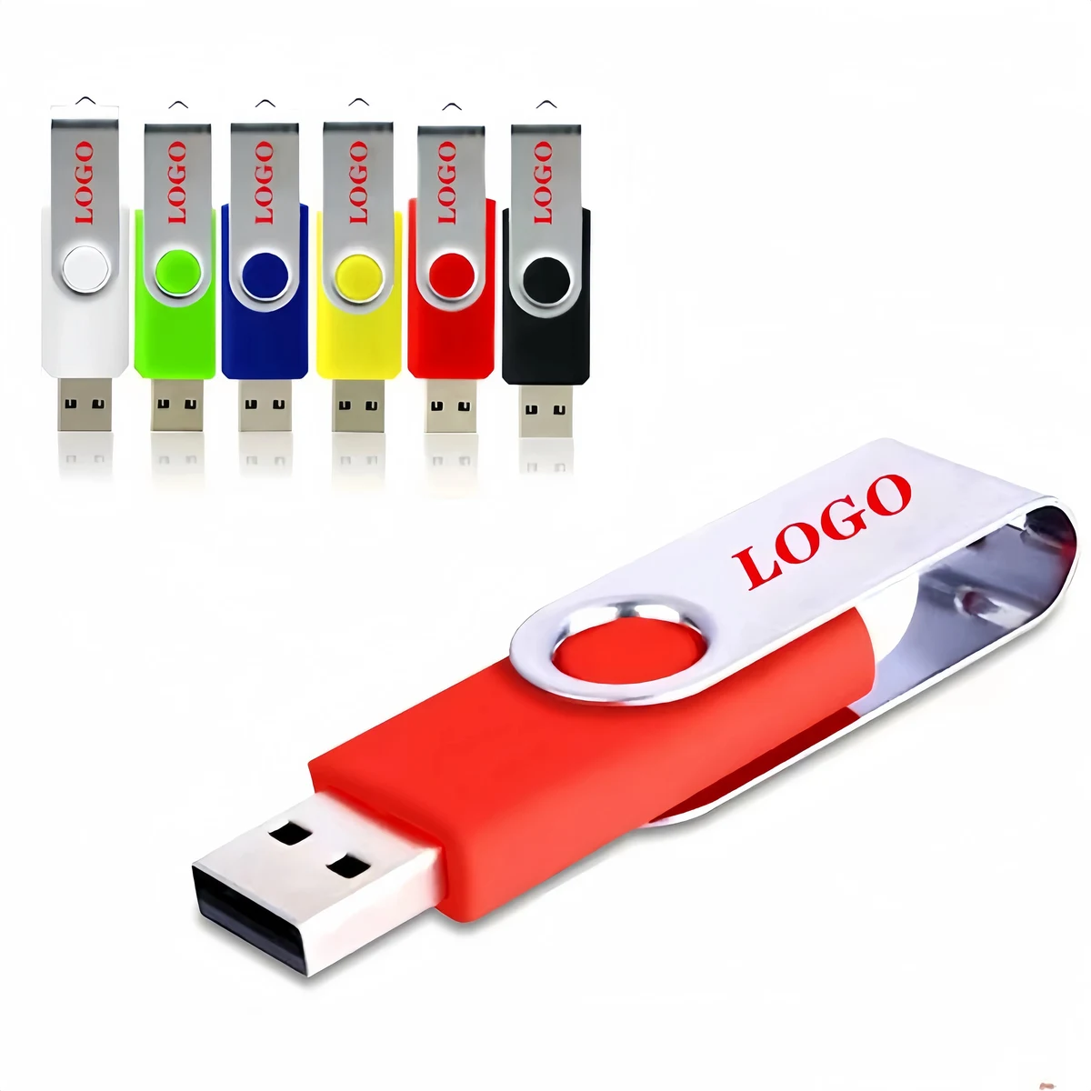 MOQ100 8G Metal USB Flash Drive 1