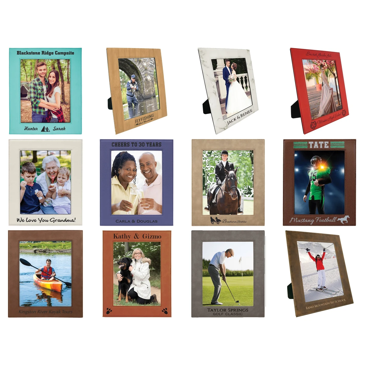 8" x 10" Leatherette Photo Frame 1