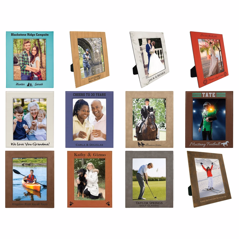8" x 10" Leatherette Photo Frame