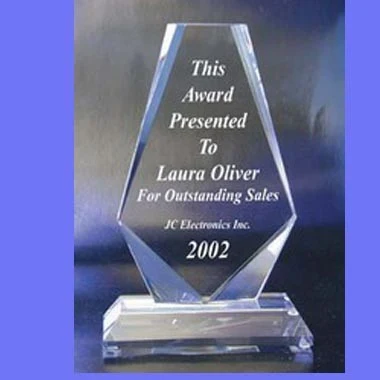 Premier Diamond Award with Solid Base 1