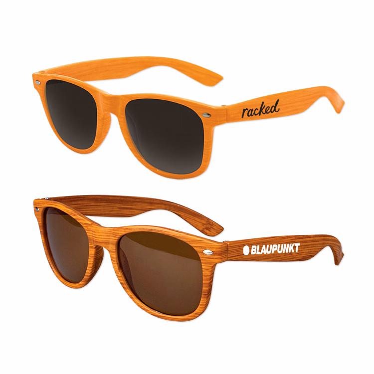 Iconic Wood Grain Sunglasses