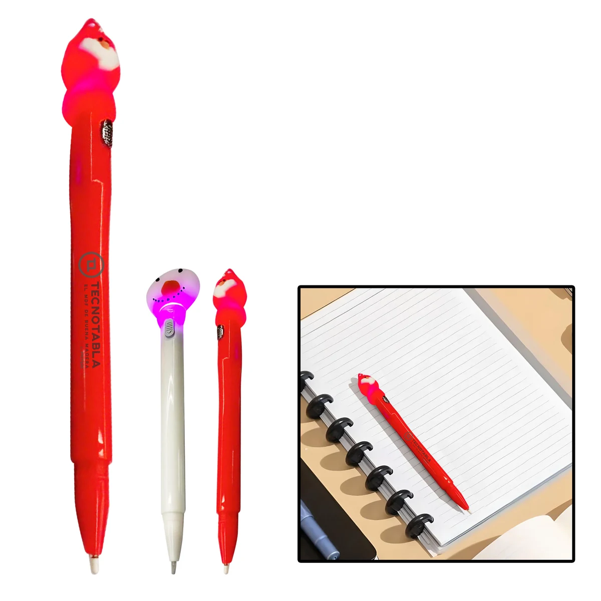 Christmas Novelty Light up Pen 1