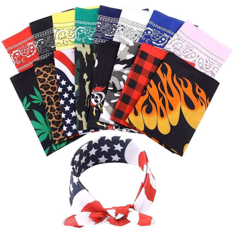 Bandanas Multi-Purpose Multicolor Headbands