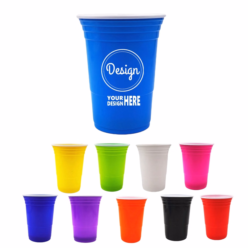 16 Oz. Plastic Party Solo Cup Disposable