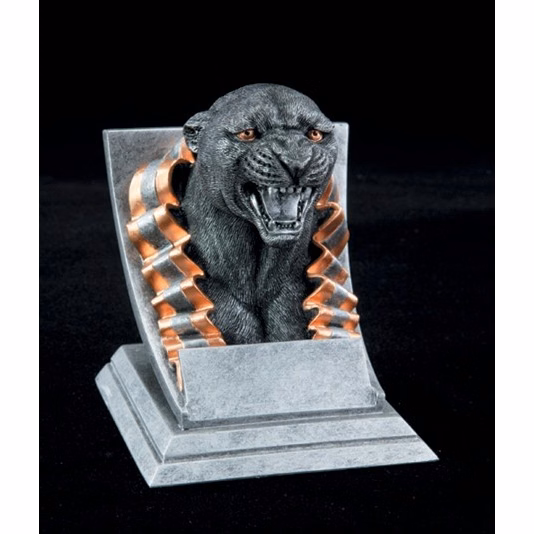 Panther Spirit Mascot Resin