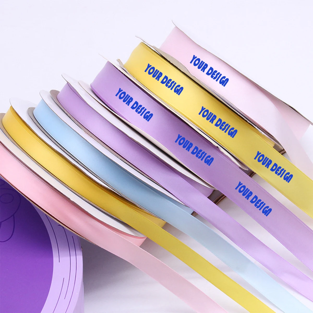 5/8" Ribbon Roll Wedding Event 50 yards 1