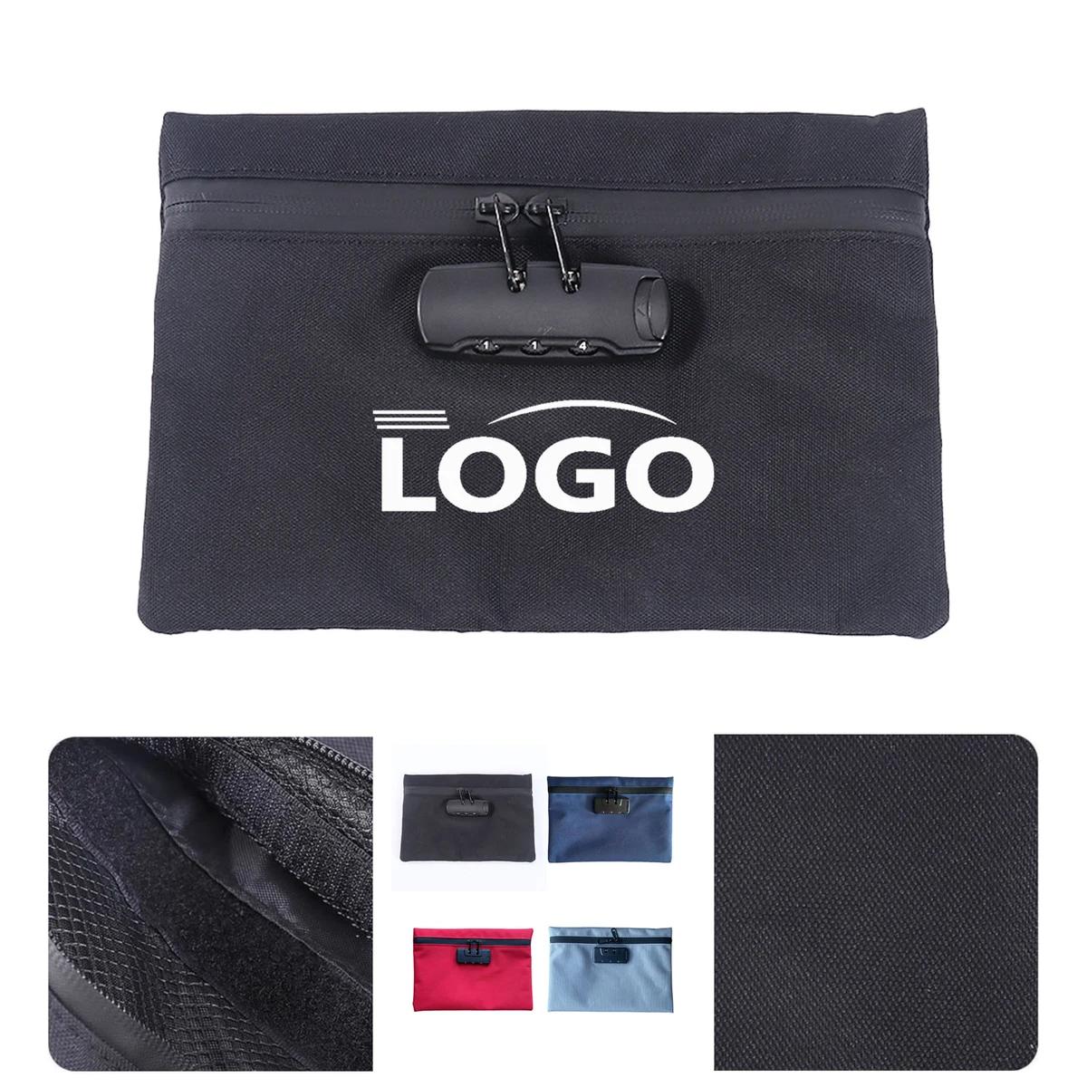MOQ 10 pcs Combination Lock Bag 1