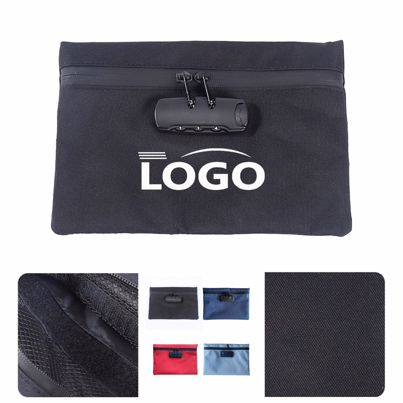 MOQ 10 pcs Combination Lock Bag